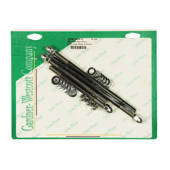 Front Engine Mount Bolt Kit, Acorn for 52-84 XL
