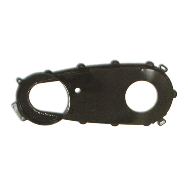 Paughco Inner Primary. Black for 70-E84 4-Sp Big Twin Kickstart. Swing & Rigid Frames (May Require Spacing Crankcase & Cover)