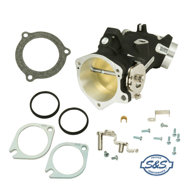 S&S, Throttle Hog 66mm Throttle Body for 06-17 Twin Cam (Excl. E-Throttle)