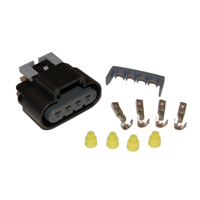 Namz Fuel Pump/Sender Assembly Connector Kit for 08-20 Touring; 09-16V-Rod