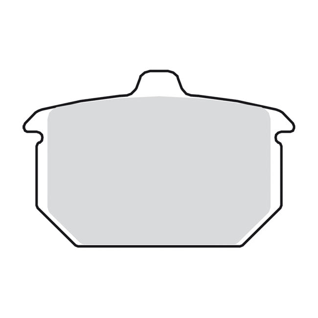 SBS Brake Pads Street Carbon Tech for Rear: 82-E87 XL, FXR, FXST; 84-85 FX; 83-86 FXwg