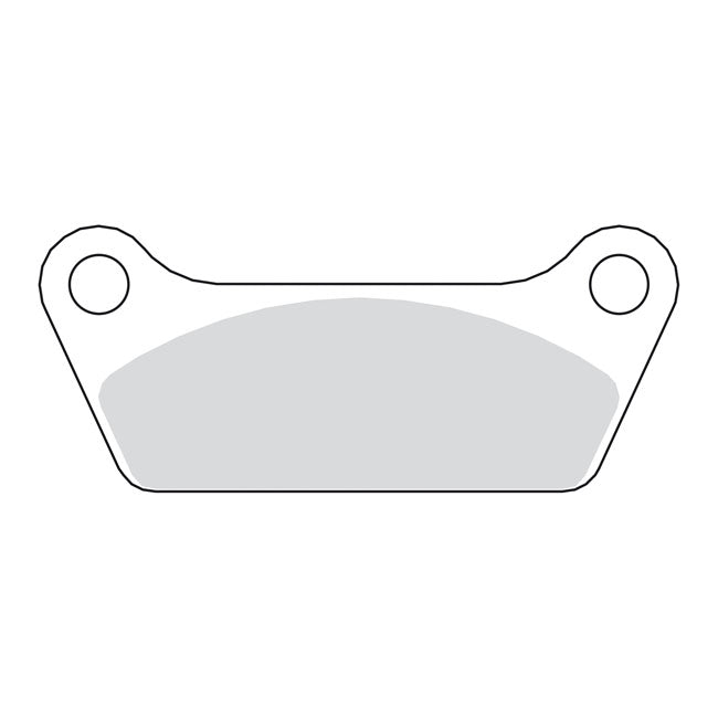 SBS Brake Pads Street Carbon Tech for Rear: 81-84 FLH; 80-85 Flt
