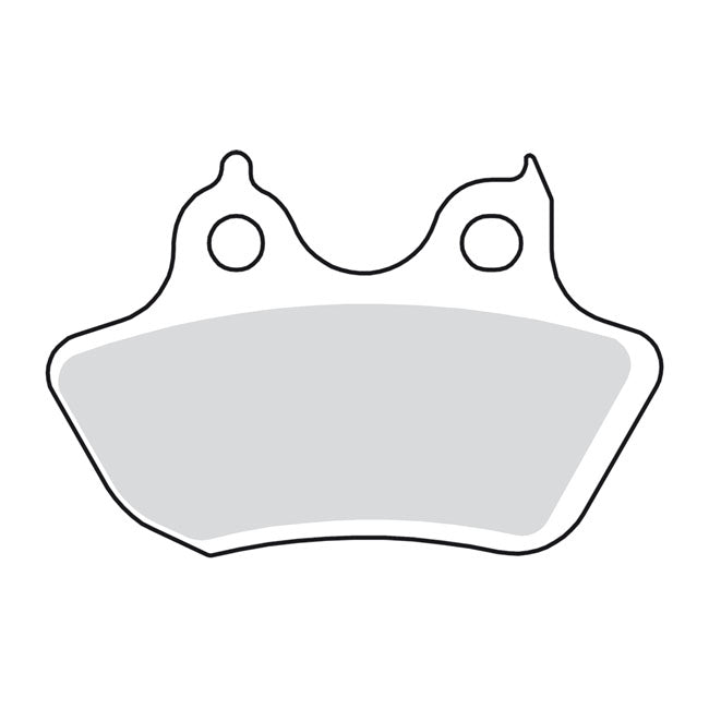 SBS Brake Pads Street Carbon Tech for Rear: 06-07 FXSTB/C, FLSTF; 2006 FXSTS, FXsti; 2007 FXST