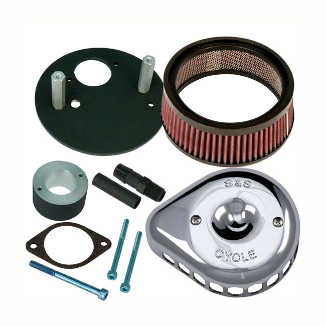 S&S Mini Teardrop Stealth Air Cleaner Kit for 15-20 Xg750/500 Street