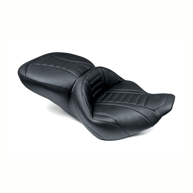 Mustang, Deluxe Super Touring Seat for 97-07 FLHR; 97-05 Flhrse; 06-07 FLHX