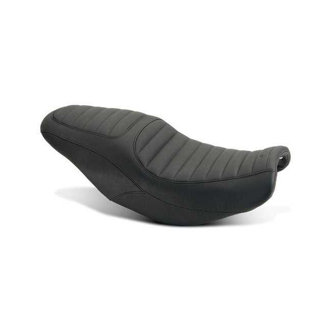Mustang 1-P Tripper Fastback Seat Tuck-N-Roll Black for 15-20 Ducati Scrambler 800
