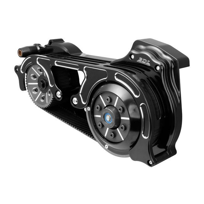 BDL, 2" Evo-16Bh2 Series Belt Drive Kit. Black for 17-20 Touring
