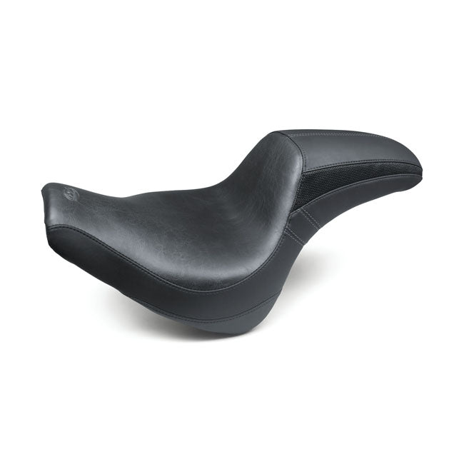Mustang, Tripper Fastback 2-Up One-Piece Seat for 18-20 Softail FXfb/S Fat Bob