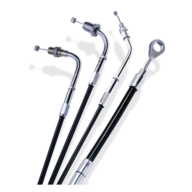 Barnett Throttle Cable (+8 Inch) for 96-20 Cv Carb/Injection (Excl. Cruise Control & Electronic Throttle)