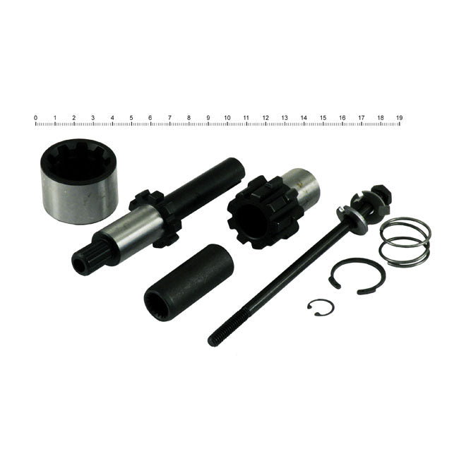 Barnett, Starter Shaft Assembly. 9T for 94-06 Big Twin (Excl. 2006 Dyna)