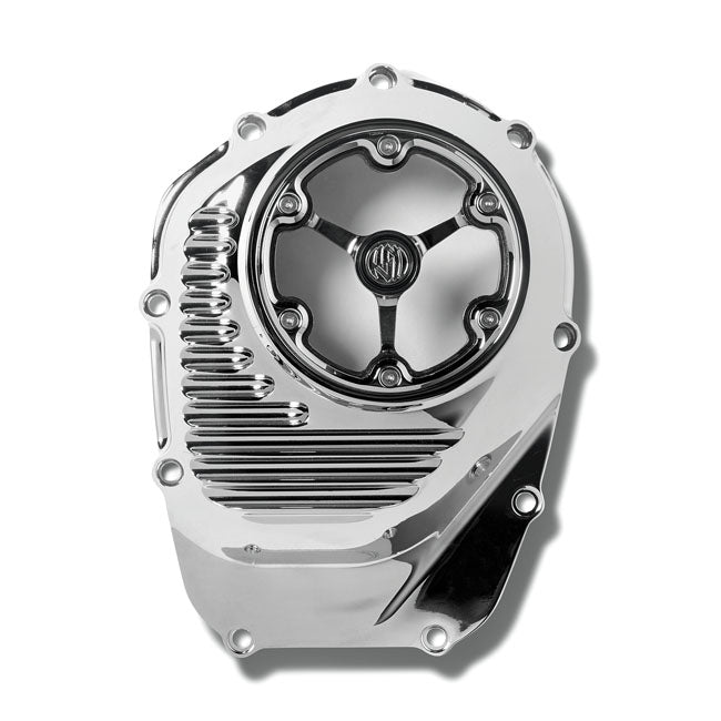RSD, 'Clarity' Cam Cover. Chrome for 18-20 Softail; 17-20 Touring, Trikes