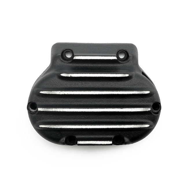EMD Transmission End Cover, Cable Clutch. Black Cut for 87-06 Big Twin (Excl. FXR & 2006 Dyna)