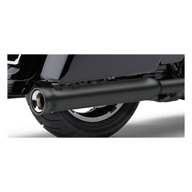 Cobra Nh Series 3" Slip-On Mufflers for 07-16 Softail FLSTF Fatboy; 2007 Deuce; 11-13 Blackline