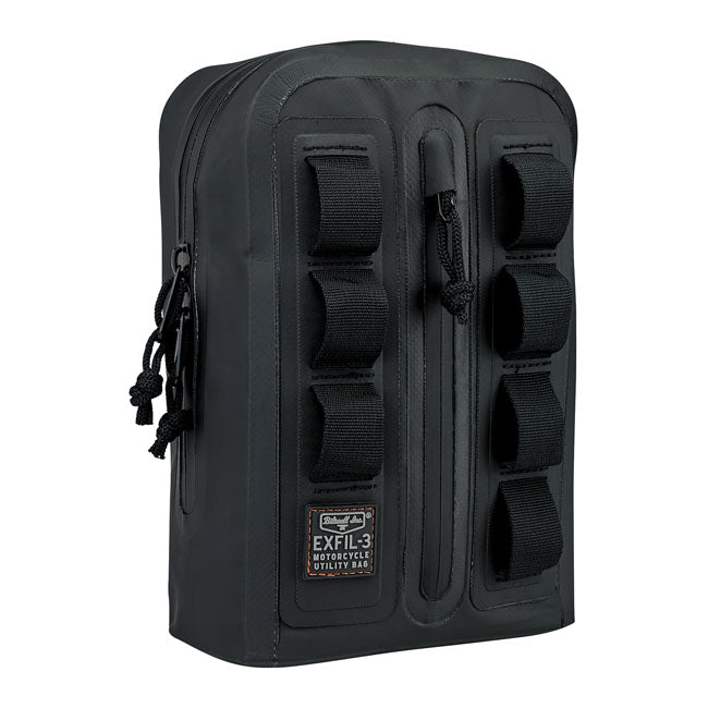 Biltwell, Exfil-3 Bar Bag Black for Universal