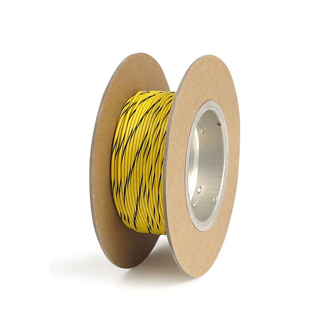 Namz, Wire On Spool. 18 Gauge, 100Ft. Yellow/Black