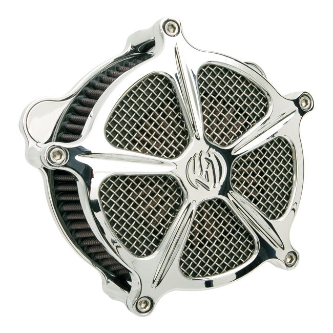RSD Venturi Air Cleaner 5 Spoke for Cv Carb: 93-06 All Big Twin; Delphi Inj.: 01-15 Softail; 04-17 Dyna (Excl. 2017 FXdls); 02-07 Flt/Touring