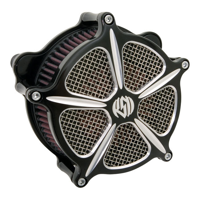 RSD Venturi Air Cleaner 5 Spoke for Cv Carb: 93-06 All Big Twin; Delphi Inj.: 01-15 Softail; 04-17 Dyna (Excl. 2017 FXdls); 02-07 Flt/Touring