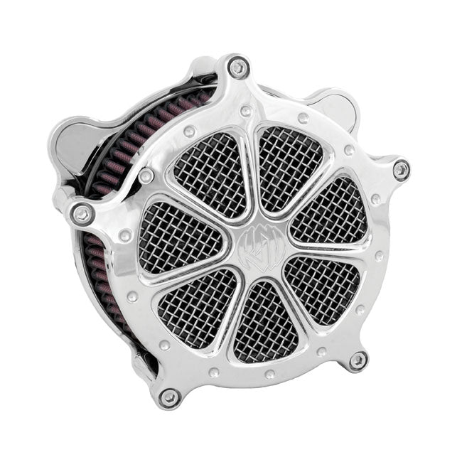 RSD Venturi Air Cleaner 7 Spoke for Cv Carb: 93-06 All Big Twin; Delphi Inj.: 01-15 Softail; 04-17 Dyna (Excl. 2017 FXdls); 02-07 Flt/Touring