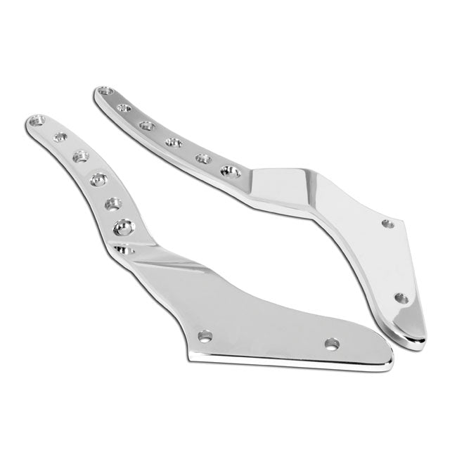 Roland Sands Design, Tracker Fender Struts. Chrome for 08-17 Softail (With 200 tyre)