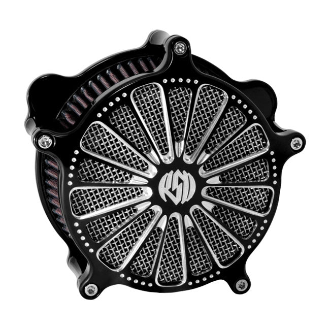 RSD Venturi Air cleaner Domino for 16-17 Softail; 2017 FXdls; 08-16 Touring, Trike. (E-Throttle)