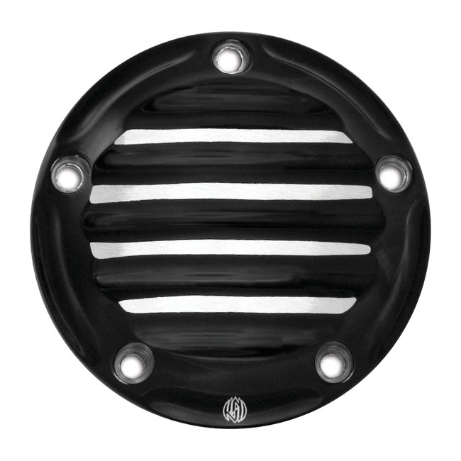 RSD, Nostalgia Point Cover. Black Cc for 99-17 Twin Cam