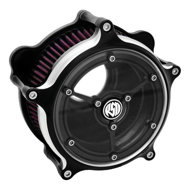 RSD Clarity Air Cleaner for Cv Carb: 93-06 All Big Twin; Delphi Inj.: 01-15 Softail; 04-17 Dyna (Excl. 2017 FXdls); 02-07 Flt/Touring