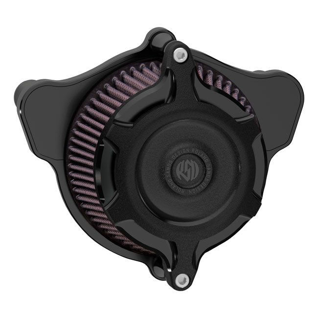 RSD Blunt Air Cleaner Split for Cv Carb: 93-06 All Big Twin; Delphi Inj.: 01-15 Softail; 04-17 Dyna (Excl. 2017 FXdls); 02-07 Flt/Touring