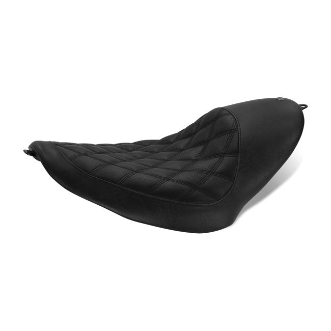 Roland Sands Design, Mustang Solo Seat Boss. Black for 00-17 Softail With RSD 150mm Tracker Fender Kit