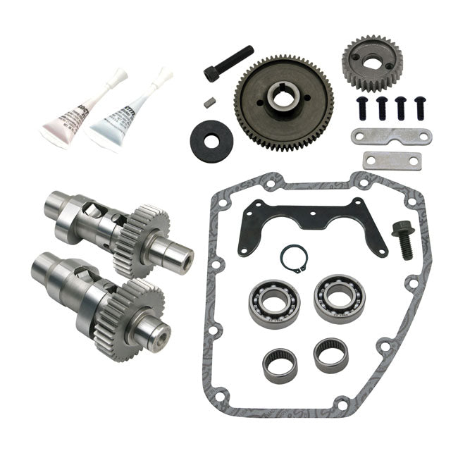 S&S, Easy Start Gear Drive 635Ho Camshaft Kit (Iog) for 99-06 Twin Cam (Excl. 2006 Dyna)