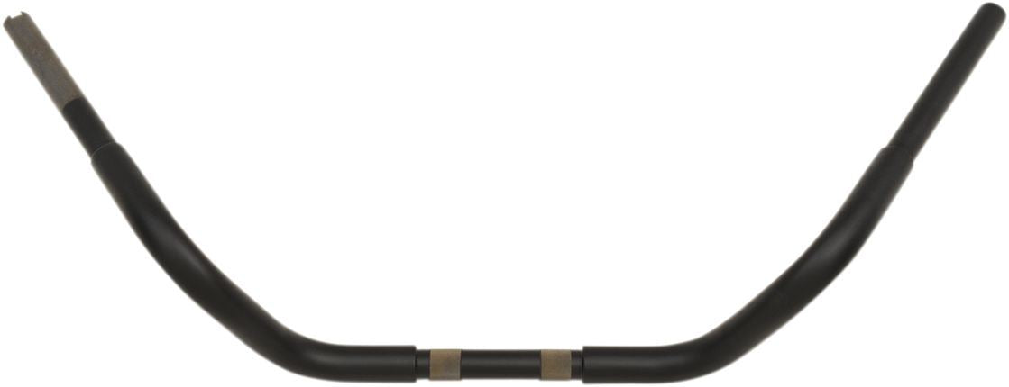 Drag Specialties Handlebar 1-1/4" Buffalo Classic Style Bar Flat Black TBW - Part #06014252 - Hogparts UK