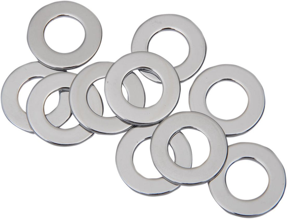 Drag Specialties Flat Washer 0.46875"I.D. 0.078125" Thickness Chrome - Part #DS192390 - Hogparts UK