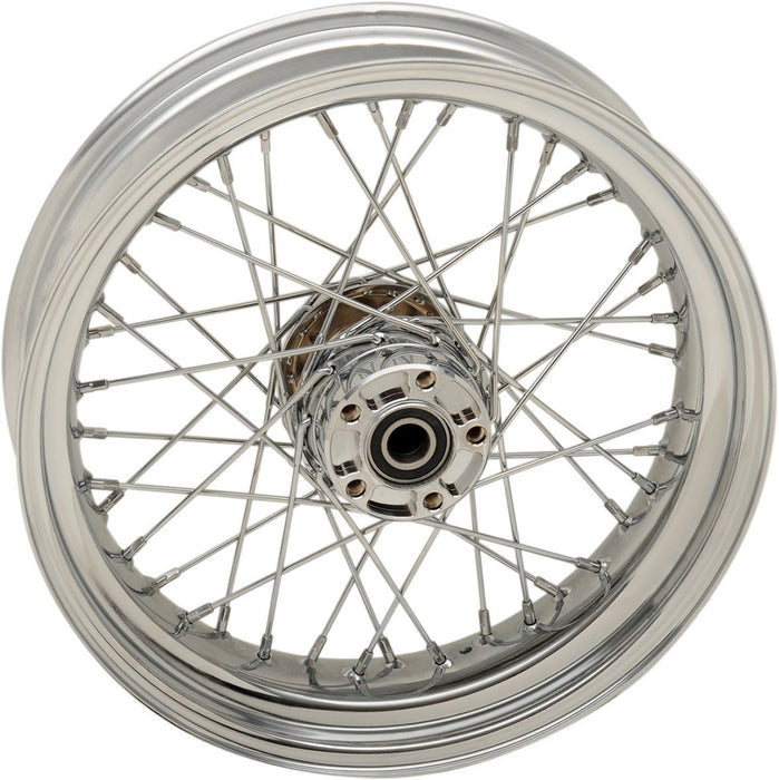 Drag Specialties Wheel 40 Spoke 17" X 4.5" Rear Chrome - Part #02040519 - Hogparts UK