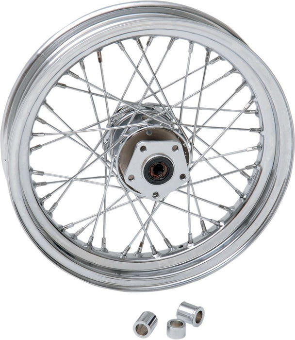 Drag Specialties Front Wheel 16X3 Chrome - Part #02030418 - Hogparts UK