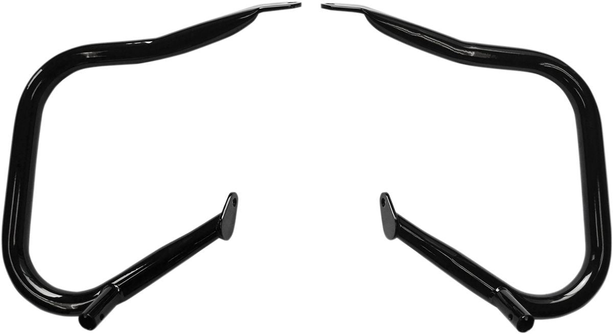 Drag Specialties Big Buffalo Saddlebag Bars Black - Part #05060790 - Hogparts UK