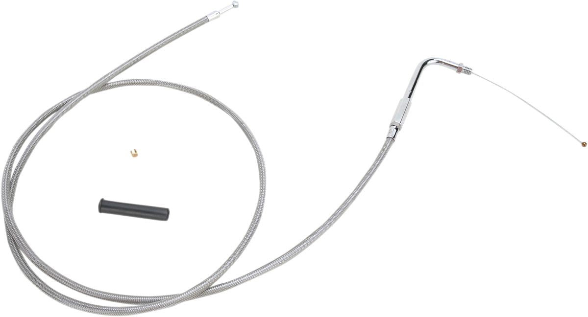 Drag Specialties Throttle Cable Stainless Steel 52" - Part #06510700 - Hogparts UK