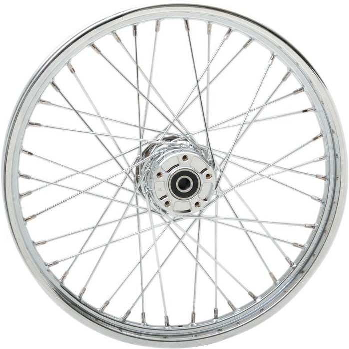 Drag Specialties Front Wheel 21"X2 Laced Chrome - Part #02030528 - Hogparts UK