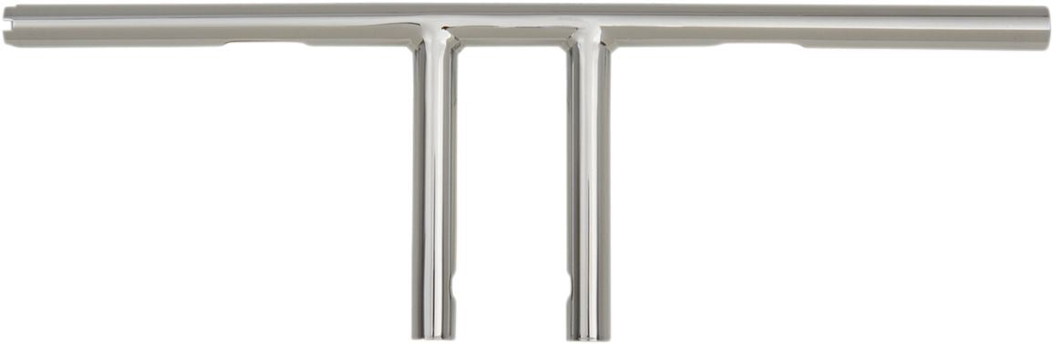 Drag Specialties Handlebar 6" T-Bar Drilled Chrome TBW - Part #06014215 - Hogparts UK