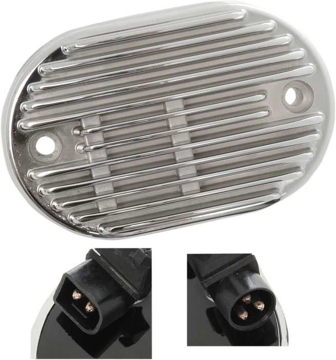 Drag Specialties Solid-State Regulator Chrome - Part #21120805 - Hogparts UK