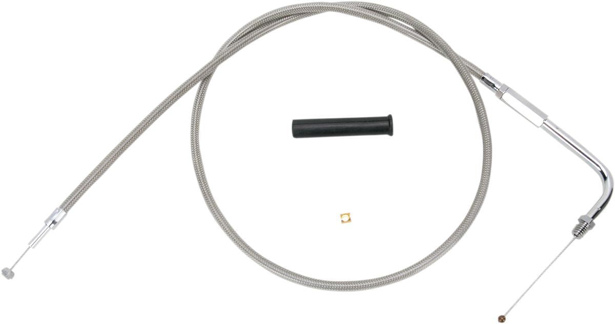 Drag Specialties Throttle Cable Stainless Steel 44" - Part #06501089 - Hogparts UK