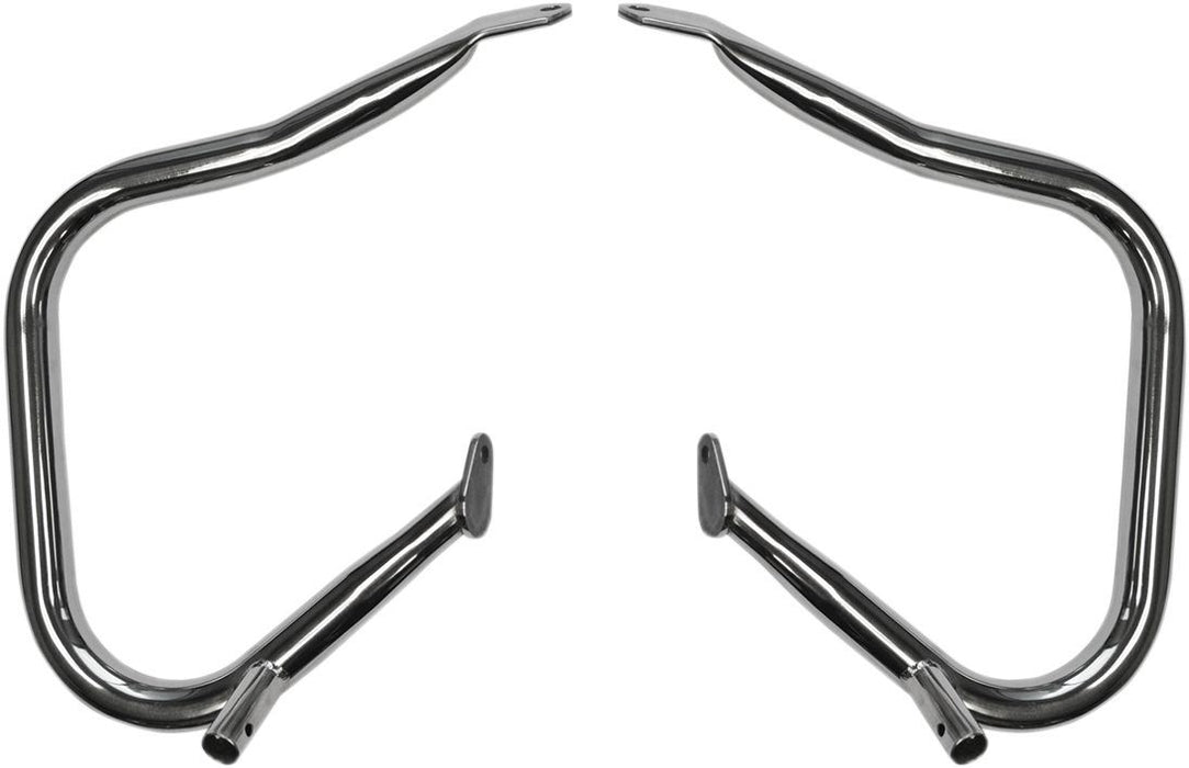 Drag Specialties Big Buffalo Saddlebag Bars Chrome - Part #05060789 - Hogparts UK