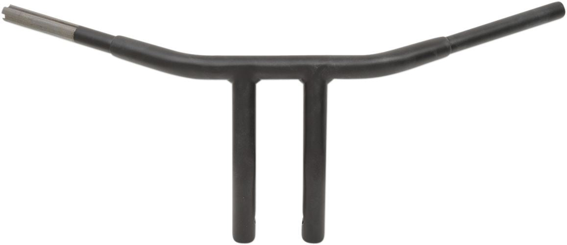 Drag Specialties Handlebar 1-1/4" Buffalo 8" T-Bar Flat Black (For Use With Or W/O TBW) - Part #06014276 - Hogparts UK