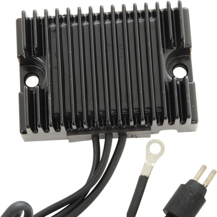 Drag Specialties Solid-State Regulator Black - Part #21120825 - Hogparts UK