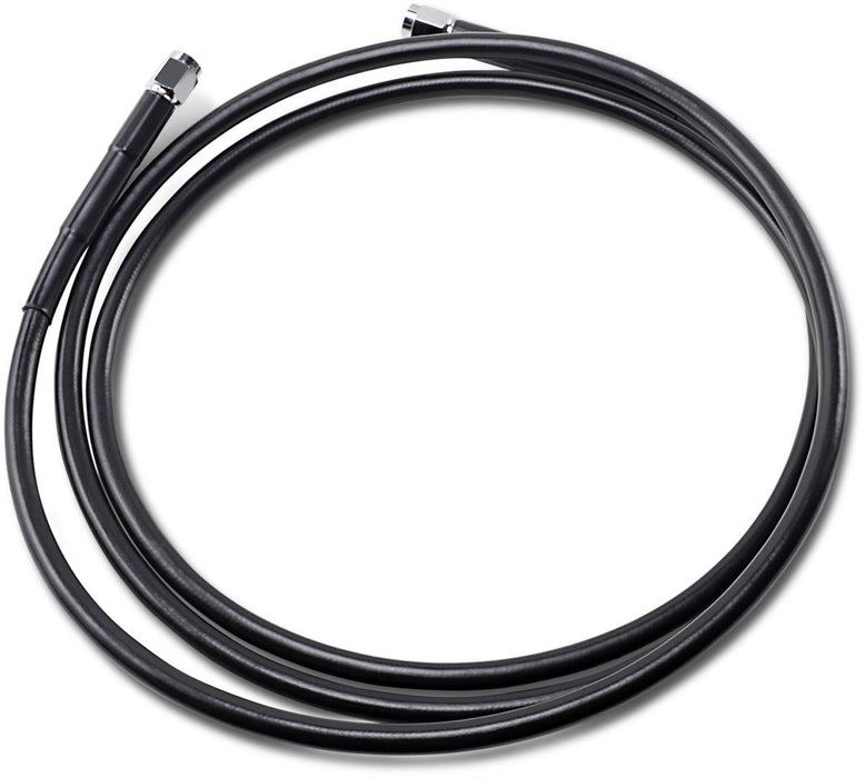 Drag Specialties Universal Brake Line Black Vinyl Coated Stainless Steel Dot An-3 74" - Part #17412744 - Hogparts UK