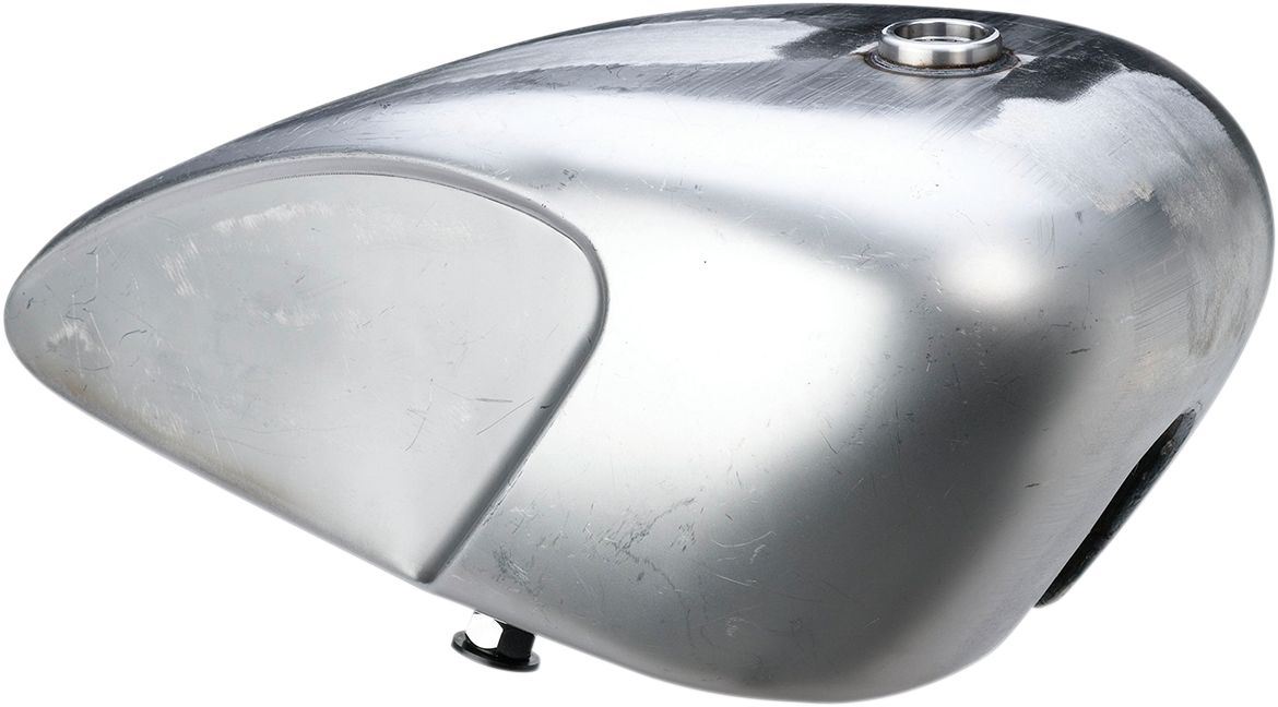 Drag Specialties Tank Gas 3.8 Gallon Legacy Lynx Raw - Part #07010763 - Hogparts UK