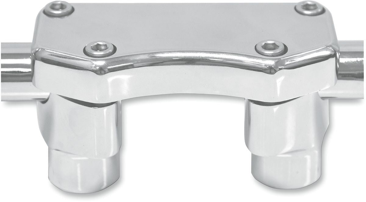 Drag Specialties Riser Kit Buffalo 1.5" W/ Top Clamp Chrome For 1" - Part #06020453 - Hogparts UK
