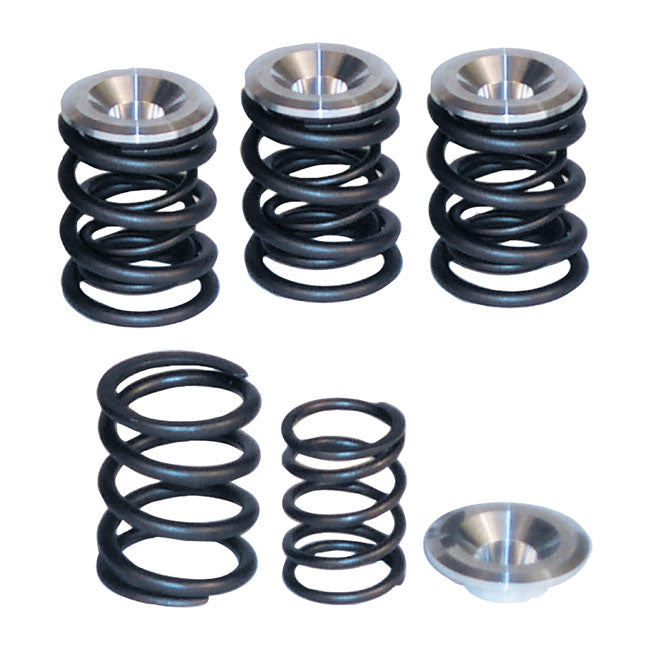 S&S, Valve Spring Kit. Std To .550" Lift for 48-66 Panhead; 66-84 Shovelhead . See Notes