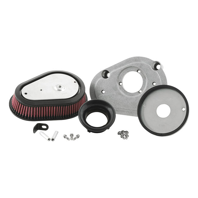 K&N Twin Cam Air cleaner Assembly for 08-17 Dyna With 29184-08 Stock Style Teardrop Air Cleaner Cover