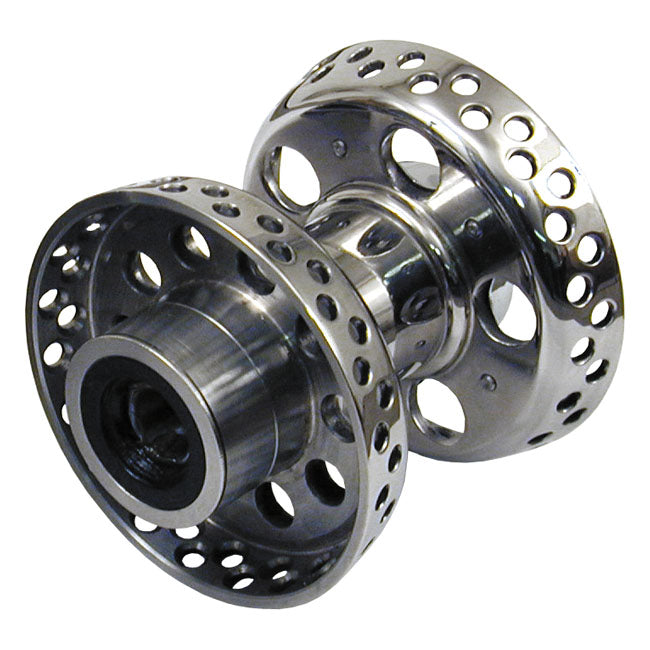 36-66 Stainless Star Hub Assy. 80 Spoke for 36-66 Big Twin