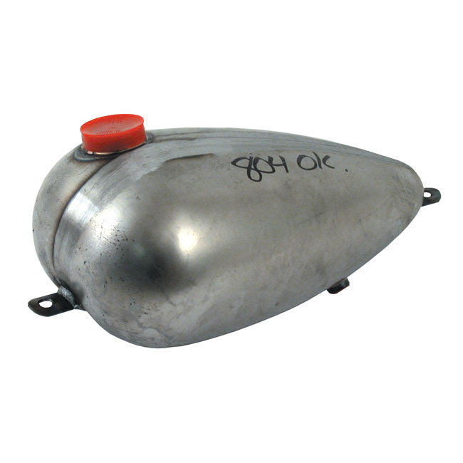 Paughco, Mustang Universal 2.2G Gas Tank. Single Cap for Universal. With Front & Rear Tab Mount. Designed For Use On Big Twin Models