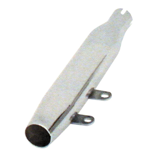 Paughco, Replacement Muffler. Tapered. Chrome for 95-99 Softail (Excl. FLSTF, FLSTN With Shotgun Pipes)